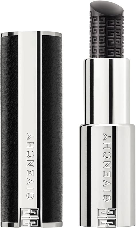 givenchy lip balm le rouge interdit|givenchy universal black lip balm.